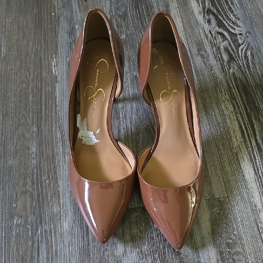 Jessica Simpson Women's Tan Heels